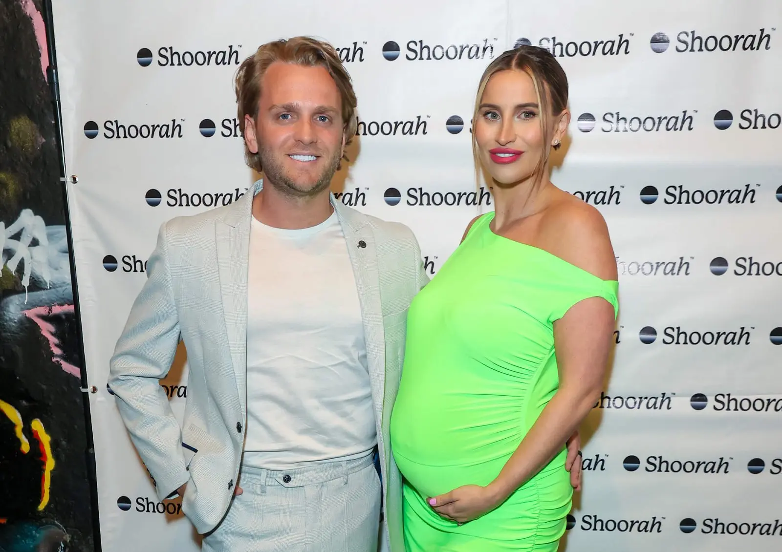 Shoorah co-founders Ferne McCann and Lorri Haines attending the launch of the Shoorah well-being and mental health app
