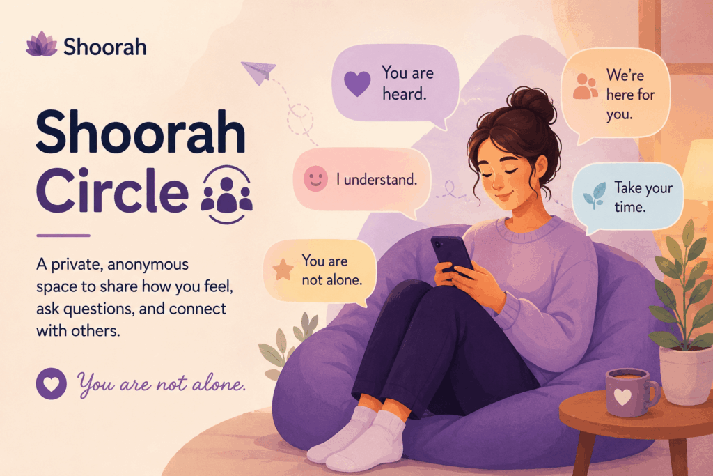 Shoorah Circle: A Safe Space to Share, Connect, and Feel Heard
