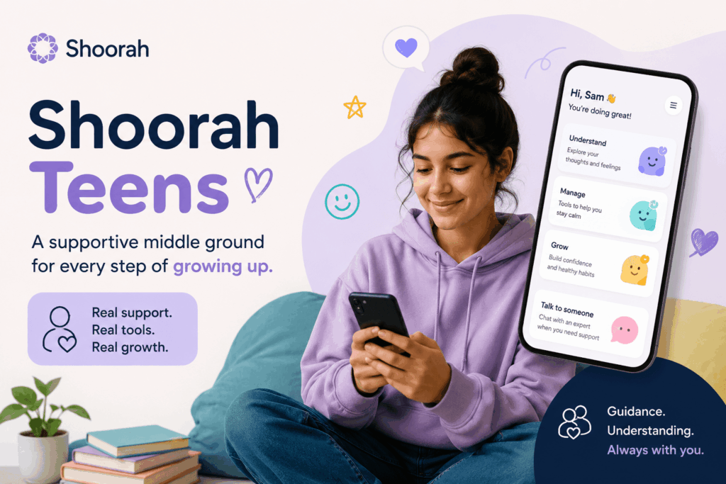 Shoorah Teens: A Safe and Supportive Middle Ground for Growing Minds
