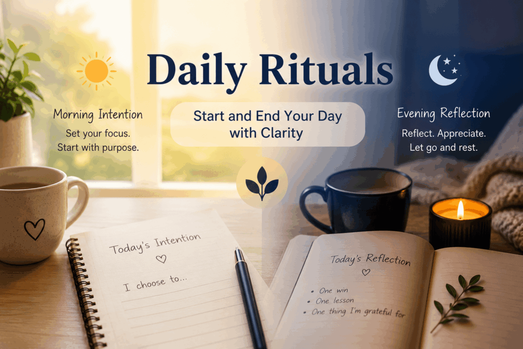 Daily Rituals: Small Habits That Bring More Clarity to Your Day